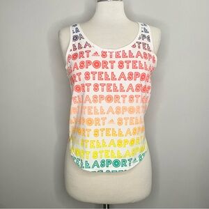 Adidas x Stella McCartney Stella Sport Climalite Perforated Mesh Racerback Tank